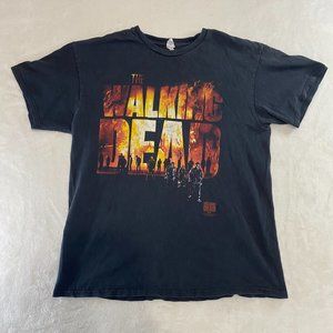 The Walking Dead AMC 2013 Promo Black Men’s L Graphic T Shirt Delta Pro Weight